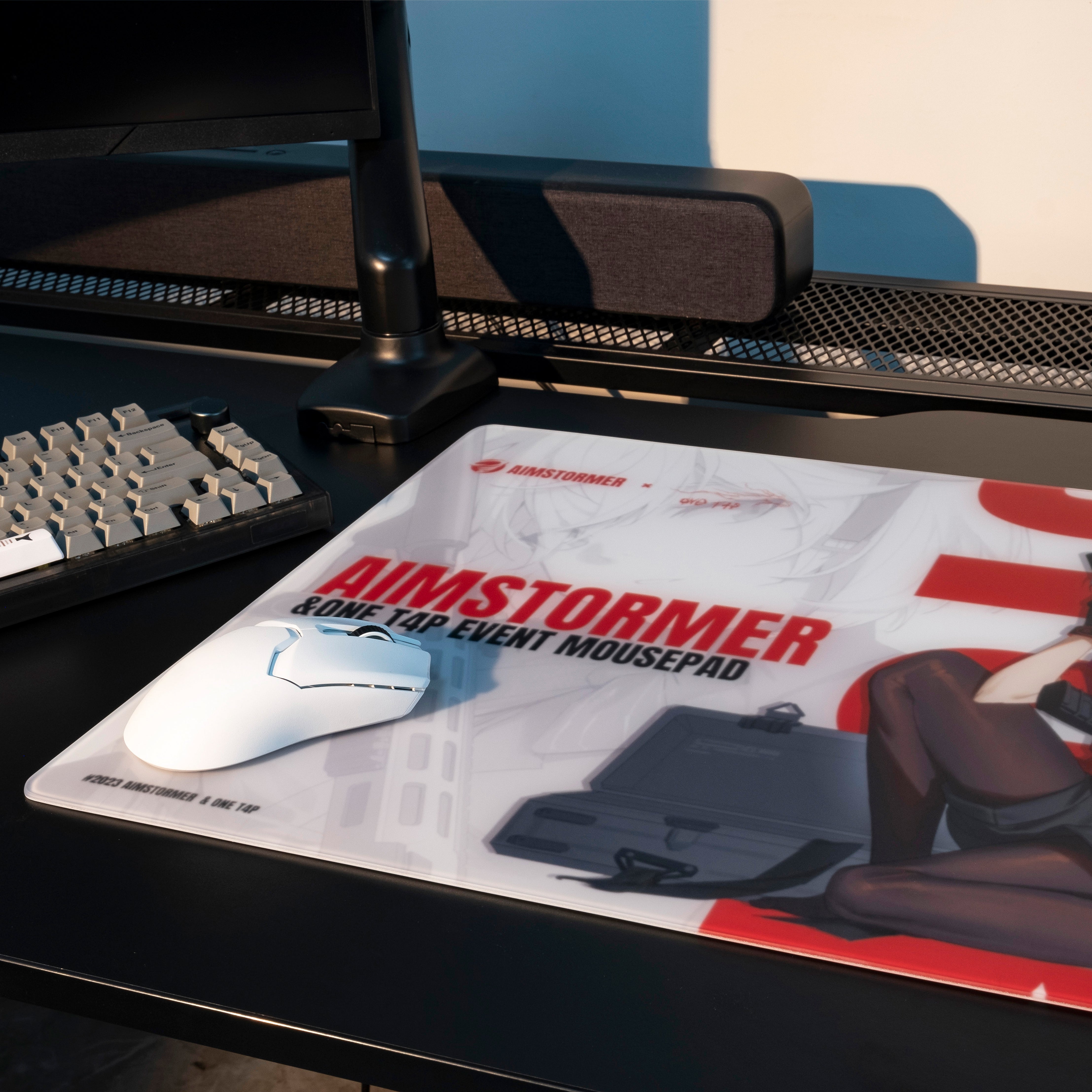Dream Gamer 逐夢者 雷 Thunder スピード型 ガラスマウスパッド