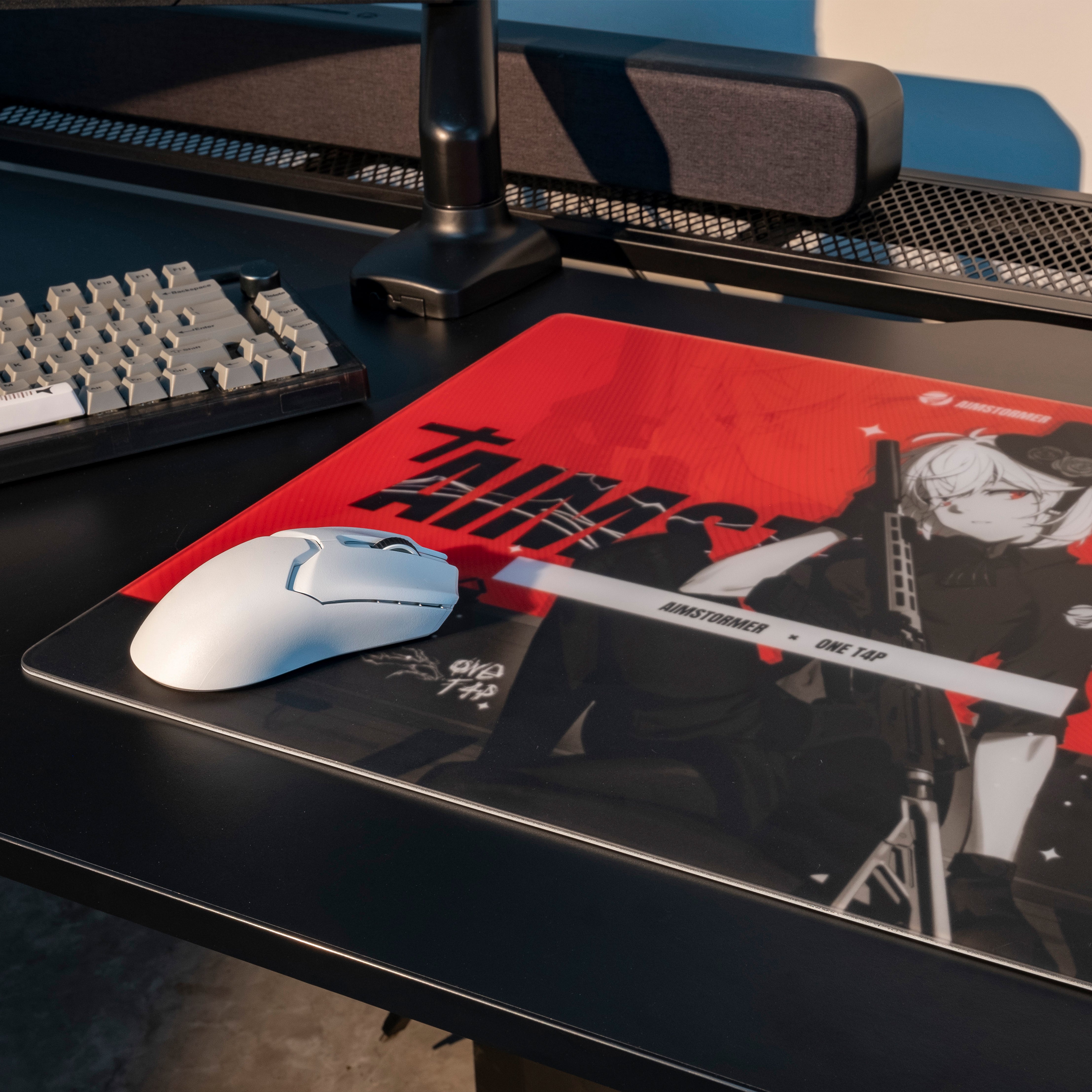 Dream Gamer 逐夢者 雷 Thunder スピード型 ガラスマウスパッド