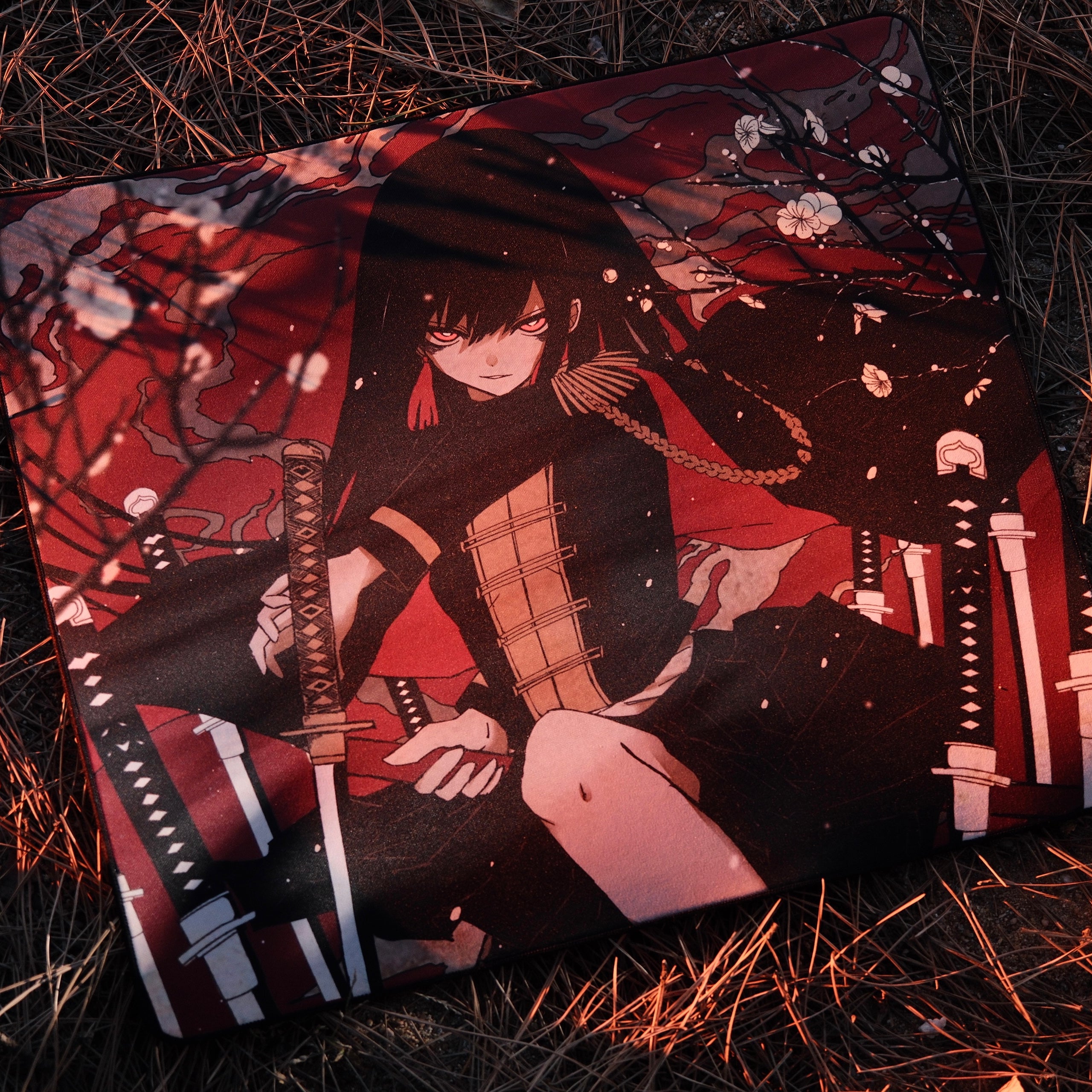 AbyssGaming 布製ゲーミングマウスパッド Abyss × WaShiYa [Knife Grave]
