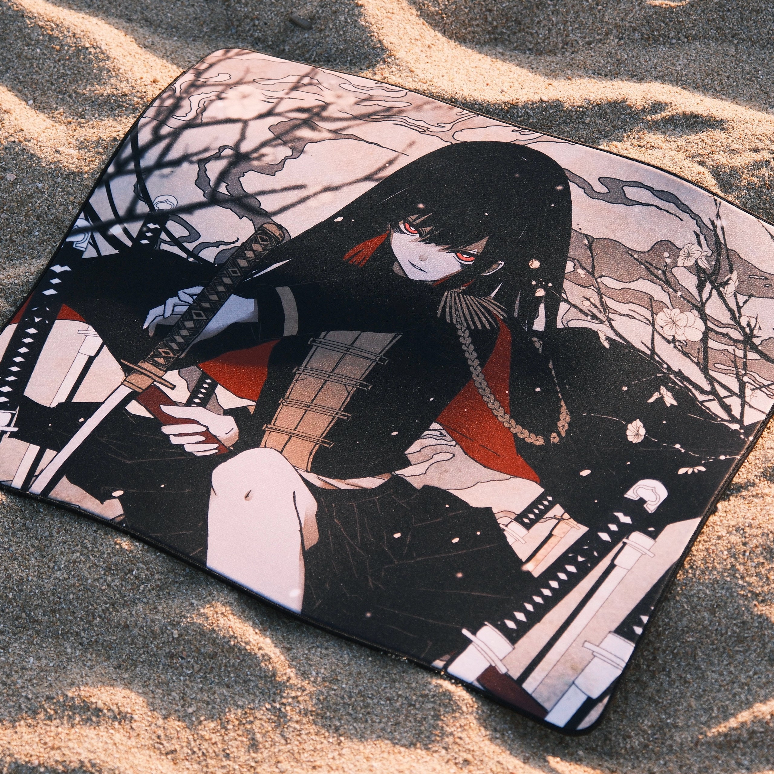 AbyssGaming 布製ゲーミングマウスパッド Abyss × WaShiYa [Knife Grave]