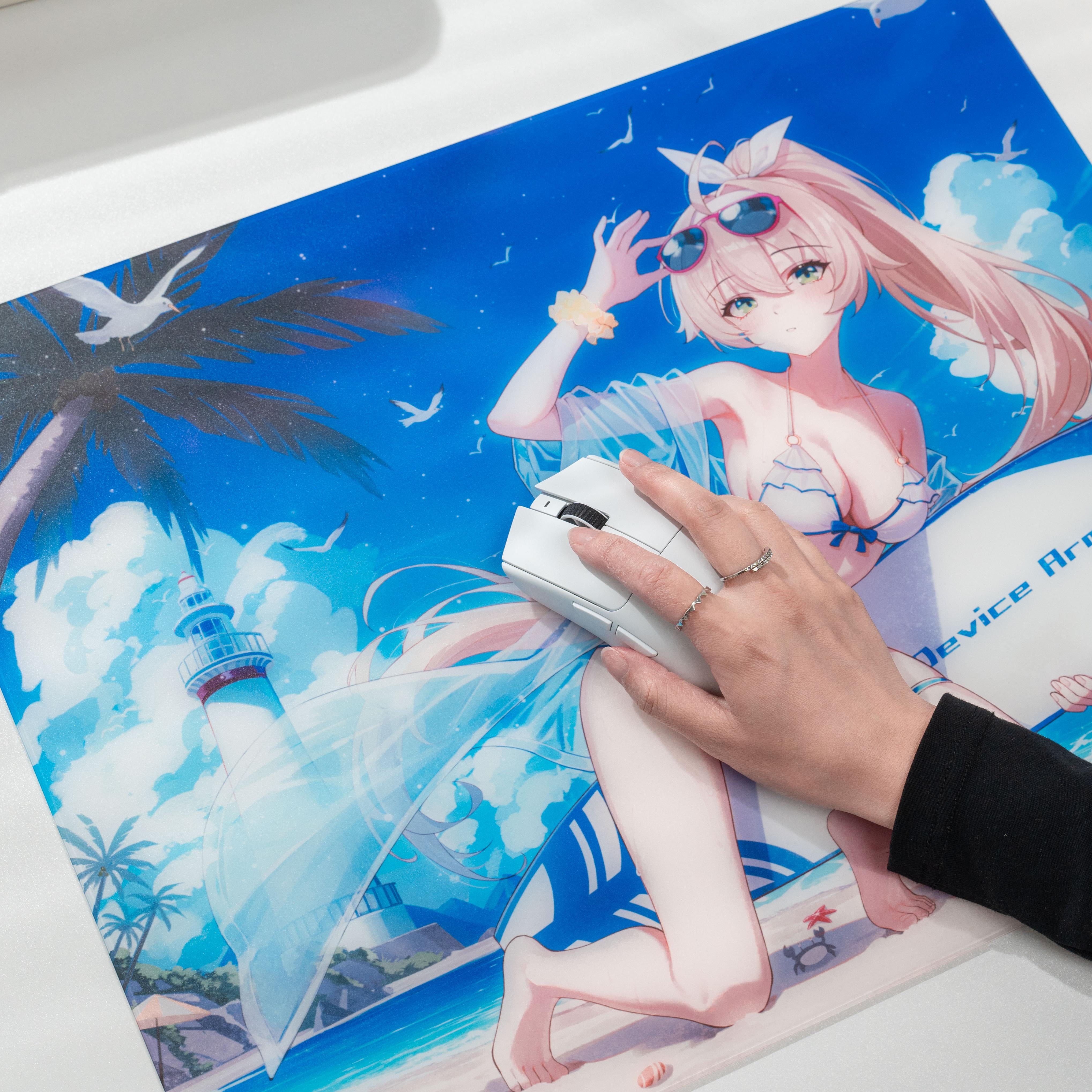 DeviceArmoury ガラス製ゲーミングマウスパッド 003