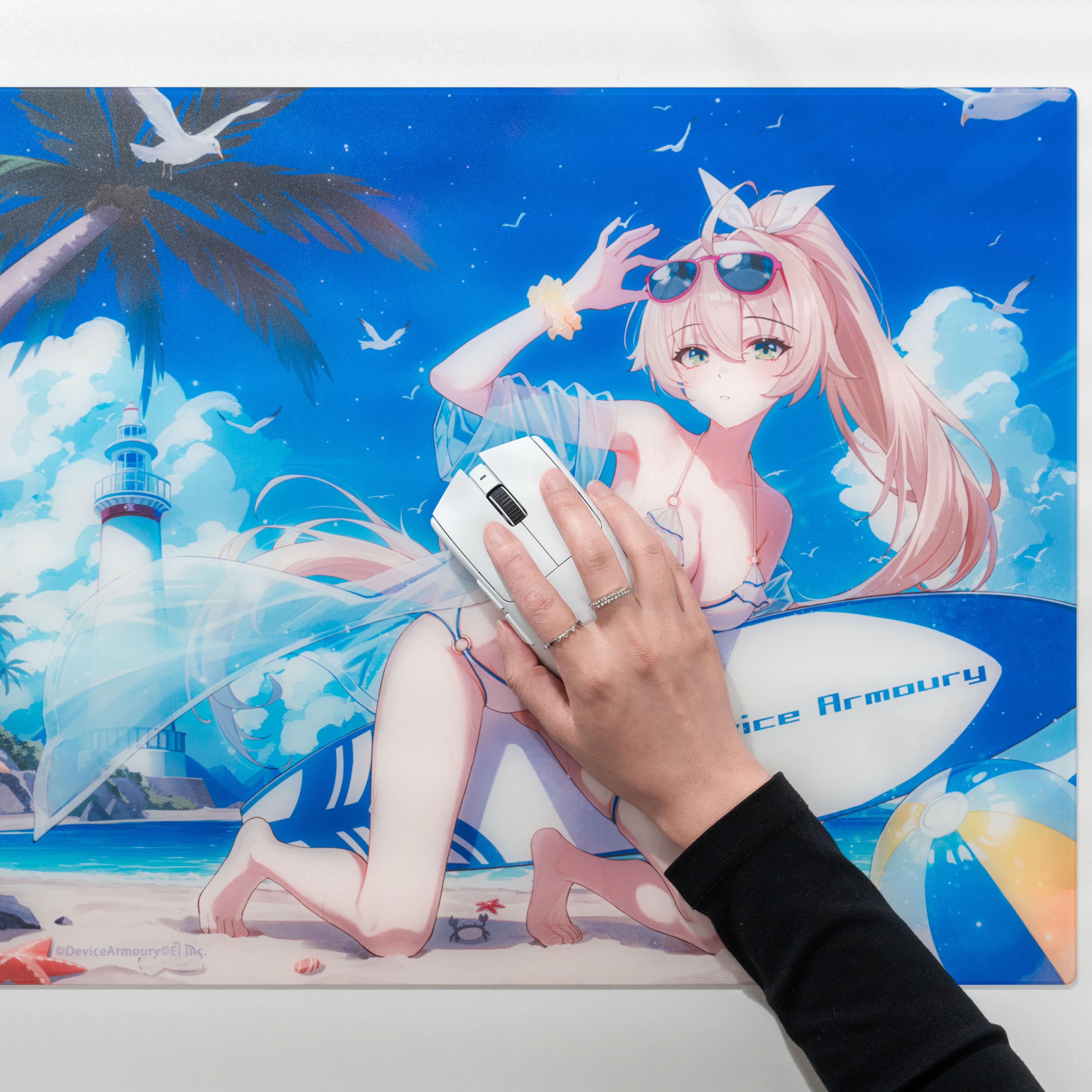 DeviceArmoury ガラス製ゲーミングマウスパッド 003